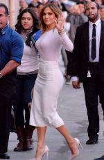 JENNIFER LOPEZ at Kimmy Kimmel Live! in Hollywood 01/04/2016