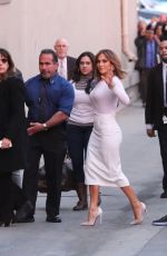 JENNIFER LOPEZ at Kimmy Kimmel Live! in Hollywood 01/04/2016