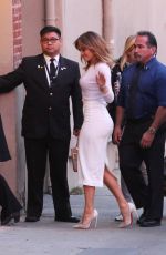 JENNIFER LOPEZ at Kimmy Kimmel Live! in Hollywood 01/04/2016
