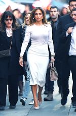 JENNIFER LOPEZ at Kimmy Kimmel Live! in Hollywood 01/04/2016