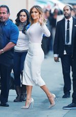 JENNIFER LOPEZ at Kimmy Kimmel Live! in Hollywood 01/04/2016