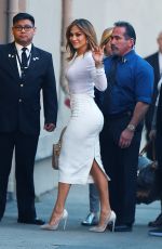 JENNIFER LOPEZ at Kimmy Kimmel Live! in Hollywood 01/04/2016