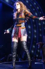 JENNIFER LOPEZ on Stage at Opening Night of Her All I Have Residency in Las Vegas 01/20/2016