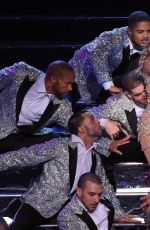 JENNIFER LOPEZ on Stage at Opening Night of Her All I Have Residency in Las Vegas 01/20/2016