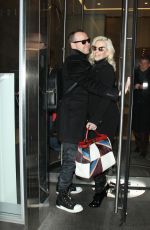 JENNY MCCARTHY Leaves SiriusXM Studios in New York 01/13/2016