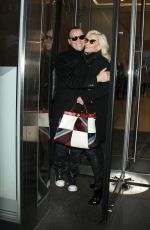 JENNY MCCARTHY Leaves SiriusXM Studios in New York 01/13/2016