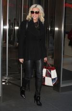 JENNY MCCARTHY Leaves SiriusXM Studios in New York 01/19/2016