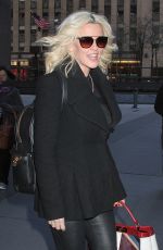 JENNY MCCARTHY Leaves SiriusXM Studios in New York 01/19/2016