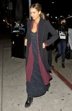 JESSICA ALBA Arrives at Nice Guy in West Hollywood 01/24/2016