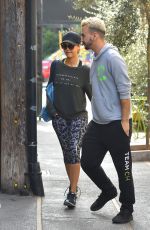 JESSICA ALBA at an Early Workout in West Hollywood 01/08/2016