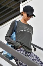 JESSICA ALBA at an Early Workout in West Hollywood 01/08/2016