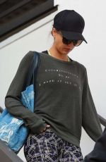 JESSICA ALBA Heading to a Gym in Los Angeles 01/03/2016
