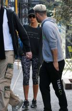 JESSICA ALBA Heading to a Gym in Los Angeles 01/03/2016