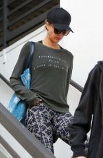 JESSICA ALBA Heading to a Gym in Los Angeles 01/03/2016