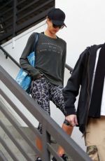 JESSICA ALBA Heading to a Gym in Los Angeles 01/03/2016
