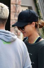 JESSICA ALBA Heading to a Gym in Los Angeles 01/03/2016