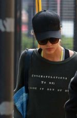 JESSICA ALBA Heading to a Gym in Los Angeles 01/03/2016