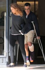 JESSICA ALBA Out and About in Beverly Hills 01/04/2016
