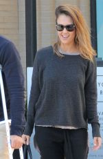 JESSICA ALBA Out and About in Beverly Hills 01/04/2016