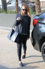 JESSICA ALBA Out and About in Beverly Hills 01/04/2016