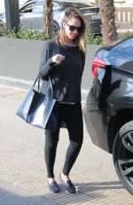 JESSICA ALBA Out and About in Beverly Hills 01/04/2016