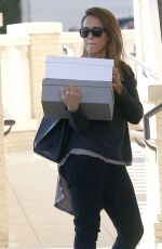 JESSICA ALBA Out and About in Beverly Hills 01/04/2016