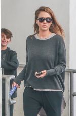 JESSICA ALBA Out and About in Beverly Hills 01/04/2016