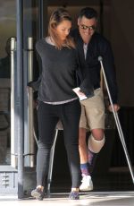 JESSICA ALBA Out and About in Beverly Hills 01/04/2016