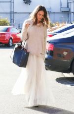 JESSICA ALBA Out and About in Los Angeles 01/22/2016