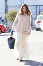 JESSICA ALBA Out and About in Los Angeles 01/22/2016