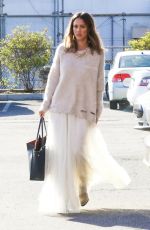 JESSICA ALBA Out and About in Los Angeles 01/22/2016