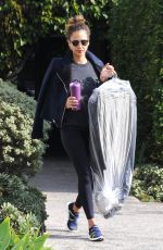 JESSICA ALBA Out and About in West Hollywood 01/17/2016