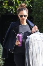 JESSICA ALBA Out and About in West Hollywood 01/17/2016