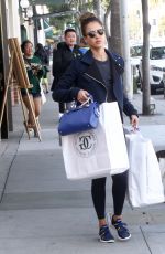 JESSICA ALBA Out and About in West Hollywood 01/17/2016