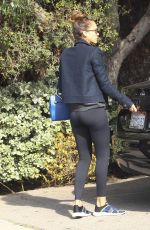 JESSICA ALBA Out and About in West Hollywood 01/17/2016