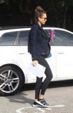 JESSICA ALBA Out and About in West Hollywood 01/17/2016