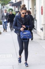 JESSICA ALBA Out and About in West Hollywood 01/17/2016