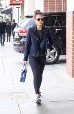 JESSICA ALBA Out and About in West Hollywood 01/17/2016