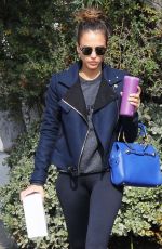 JESSICA ALBA Out and About in West Hollywood 01/17/2016