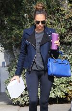 JESSICA ALBA Out and About in West Hollywood 01/17/2016