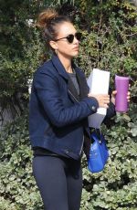 JESSICA ALBA Out and About in West Hollywood 01/17/2016