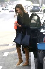 JESSICA ALBA Out in Beverly Hills 01/16/2015