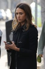 JESSICA ALBA Out in Beverly Hills 01/16/2015