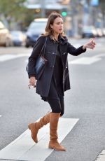 JESSICA ALBA Out in Beverly Hills 01/16/2015