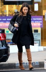 JESSICA ALBA Out in Beverly Hills 01/16/2015