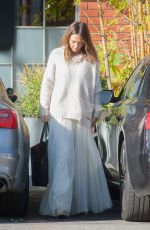 JESSICA ALBA Out in Los Angeles 01/21/2016