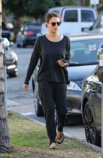 JESSICA ALBA Out in West Hollywood 01/30/2016