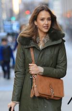 JESSICA ALBA Out Shopping in New York 01/27/2016