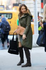 JESSICA ALBA Out Shopping in New York 01/27/2016