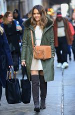 JESSICA ALBA Out Shopping in New York 01/27/2016
